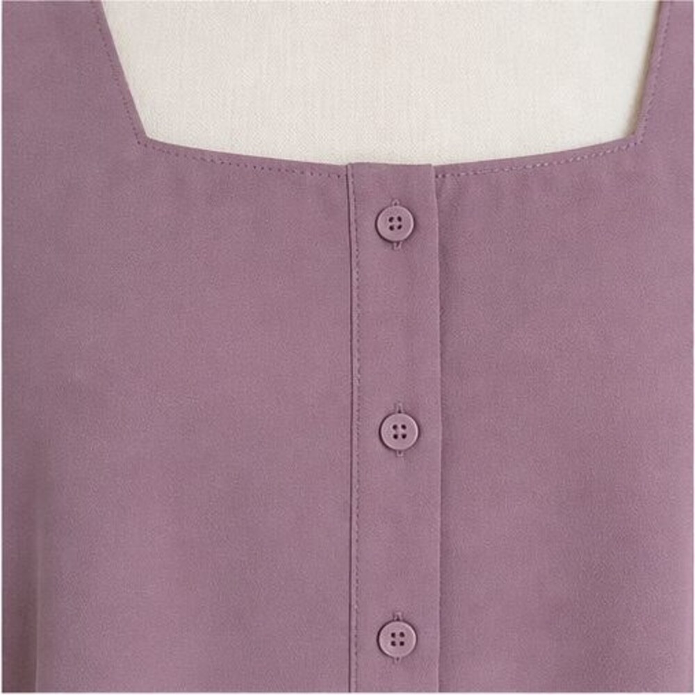 Mauve Ruffle Blouse - Picture 4 of 6